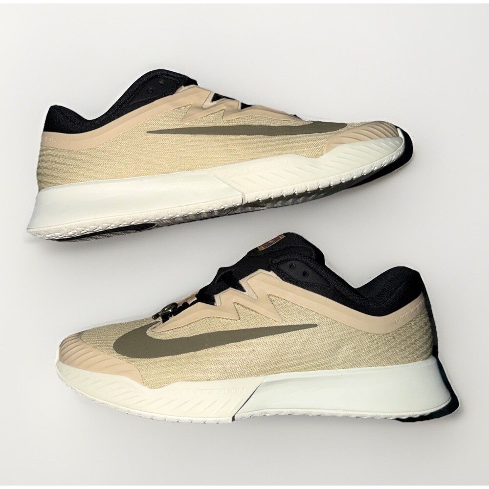 Nike Vapor Pro 3 Heritage Tennis Shoes Desert Khaki HV1483-200 Men's Sz 7.5 New